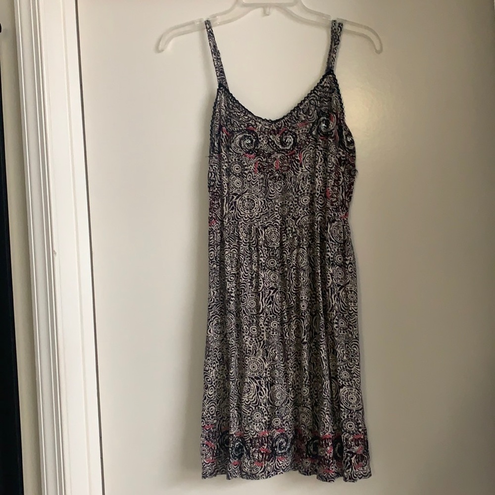 Black Dress with Beading & Embroidery Detailing